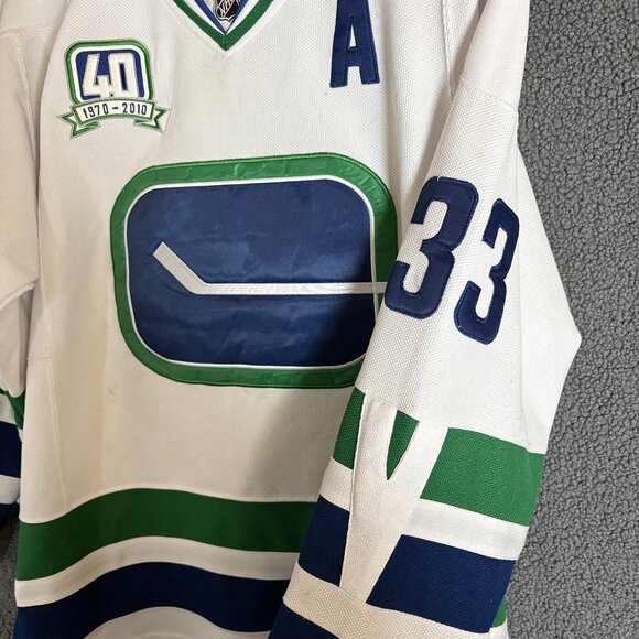 Reebok Henrik Sedin #33 Vancouver Canucks NHL Hockey Jersey - Men's Size 50 - Picture 4 of 7